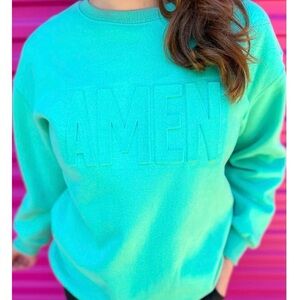 Women’s xl Amen sweatshirt.